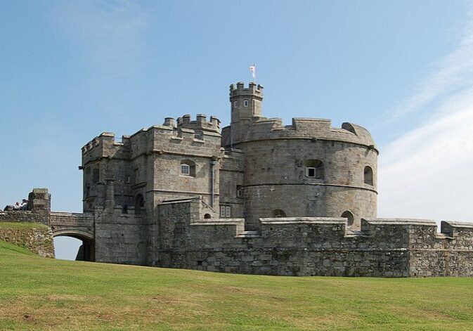 Pendennis_Castle_keep